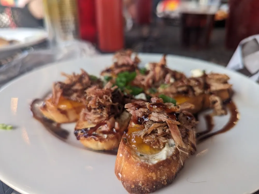 Crab Cake Crostini