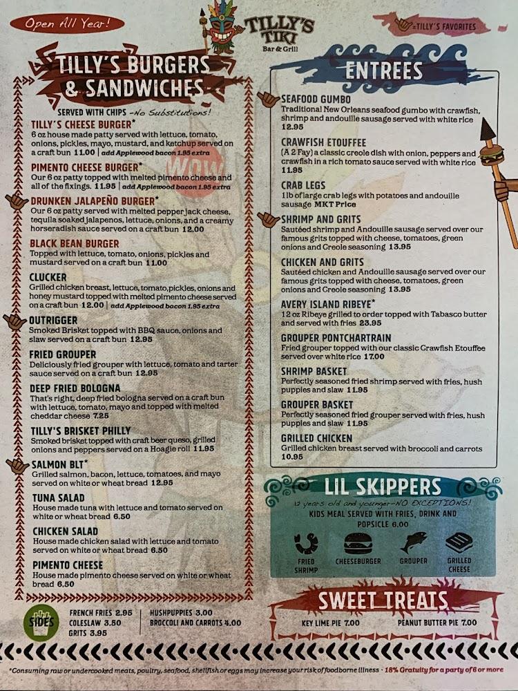 Tilly's Tiki Bar and Grill Fried Pickles